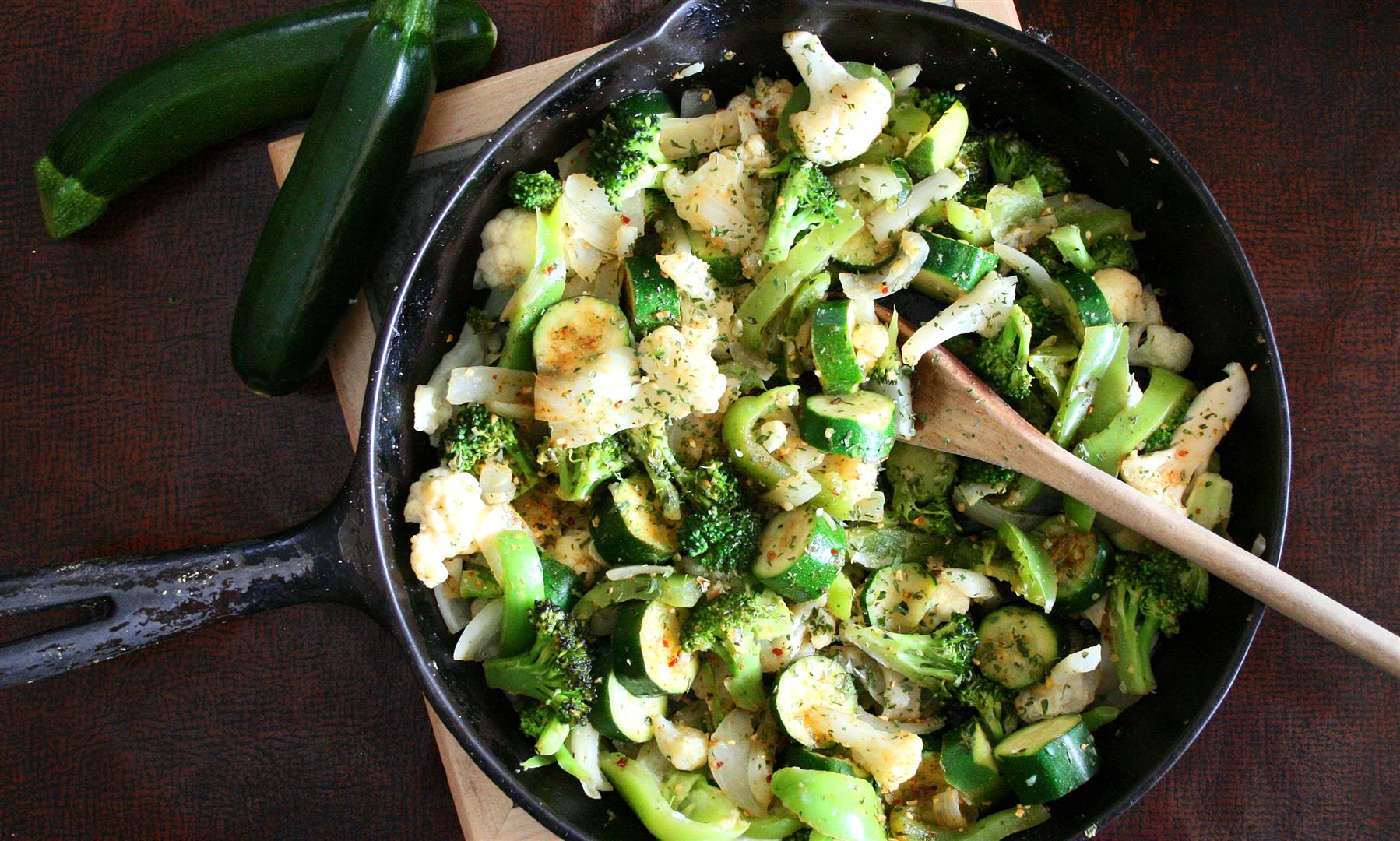 Green Veggie Stirfry 05